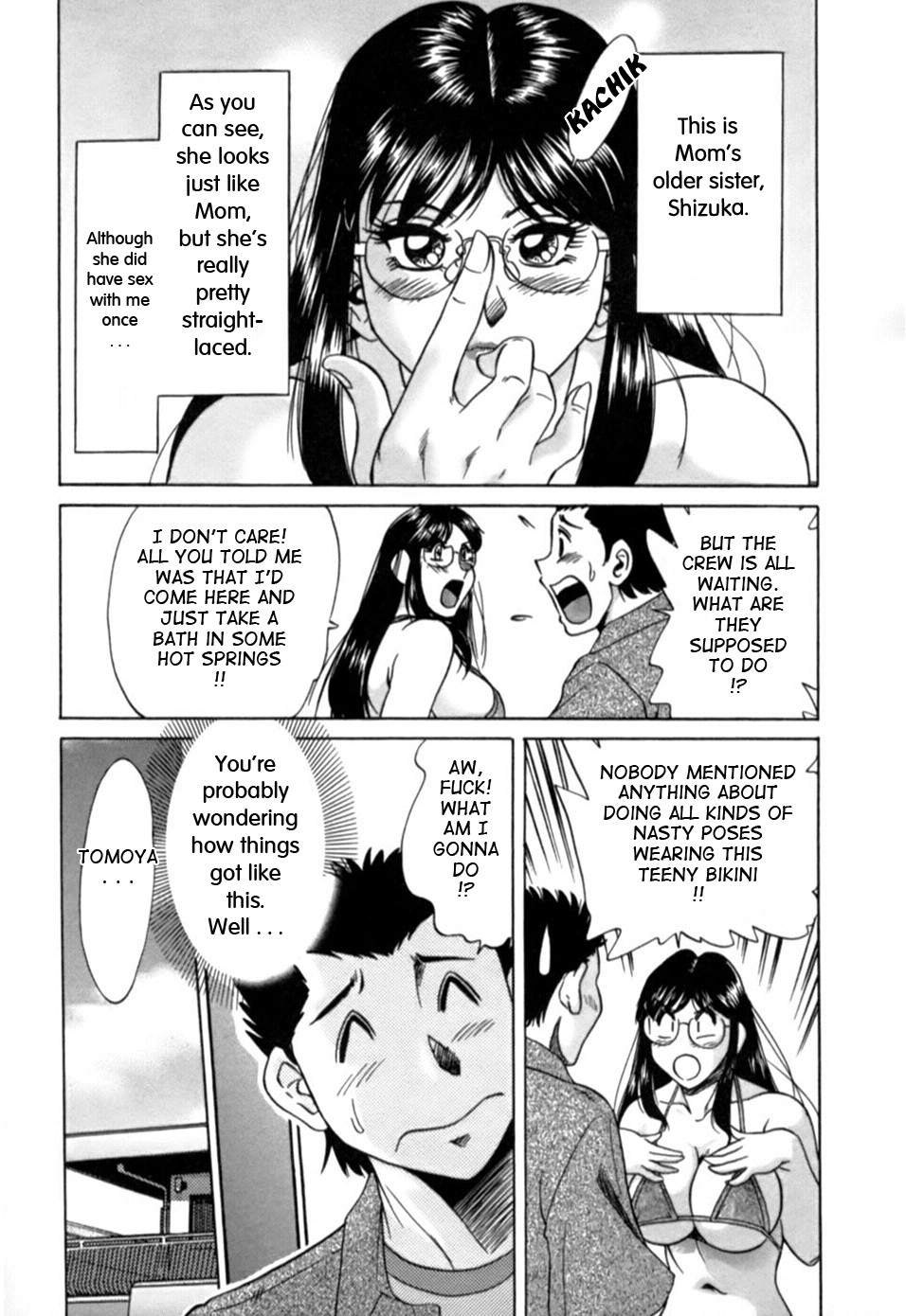 Hentai Manga Comic-My Mom, The Sexy Idol 2-Read-126